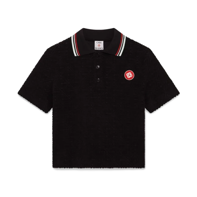 Camisas em Tecido de Toalha Jacquard Monogram Camisas em Tecido de Toalha Jacquard Monogram