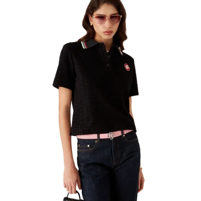 Camisas em Tecido de Toalha Jacquard Monogram Camisas em Tecido de Toalha Jacquard Monogram