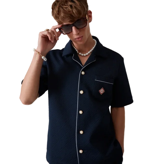 Camisas Jacquard Monogram Camisas Jacquard Monogram