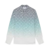 Camisas Monogram com Gradiente Midnight Camisas Monogram com Gradiente Midnight