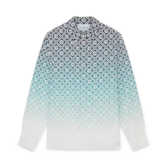 Camisas Monogram com Gradiente Midnight Camisas Monogram com Gradiente Midnight