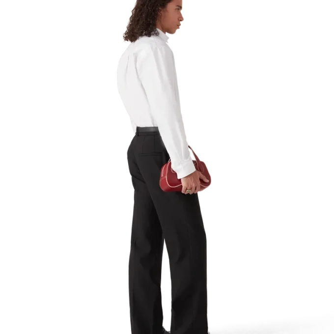 Camisas Oxford em Jacquard de Algodão com Monograma Camisas Oxford em Jacquard de Algodão com Monograma