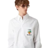 Camisas Oxford Laranjas Bordadas Camisas Oxford Laranjas Bordadas