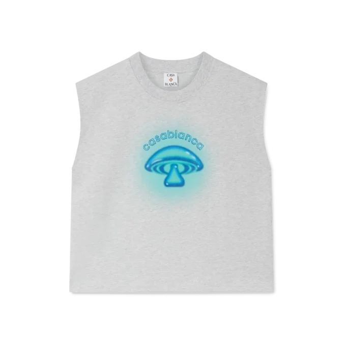 Camisas sem mangas Airbrush Mushroom