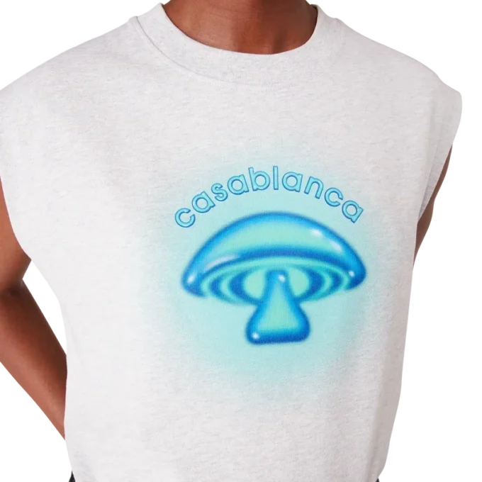 Camisas sem mangas Airbrush Mushroom