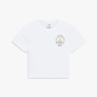 Camiseta branca de calções Casa Way Baby