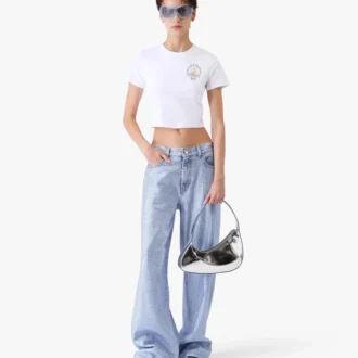 Camiseta branca de calções Casa Way Baby