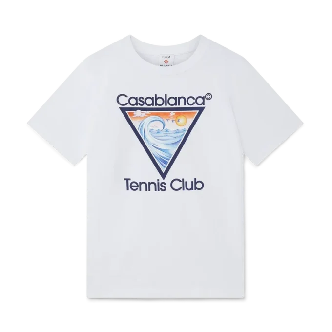 Camiseta com o ícone do clube de ténis