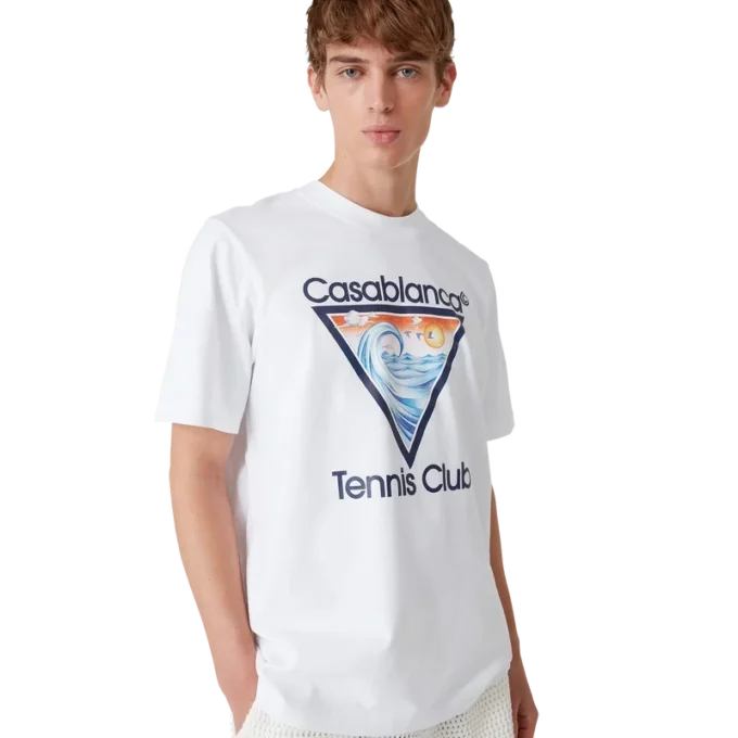 Camiseta com o ícone do clube de ténis