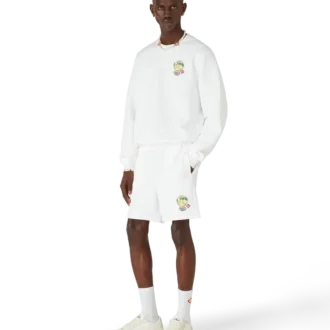 Camisola acolchoada com mascote de ténis