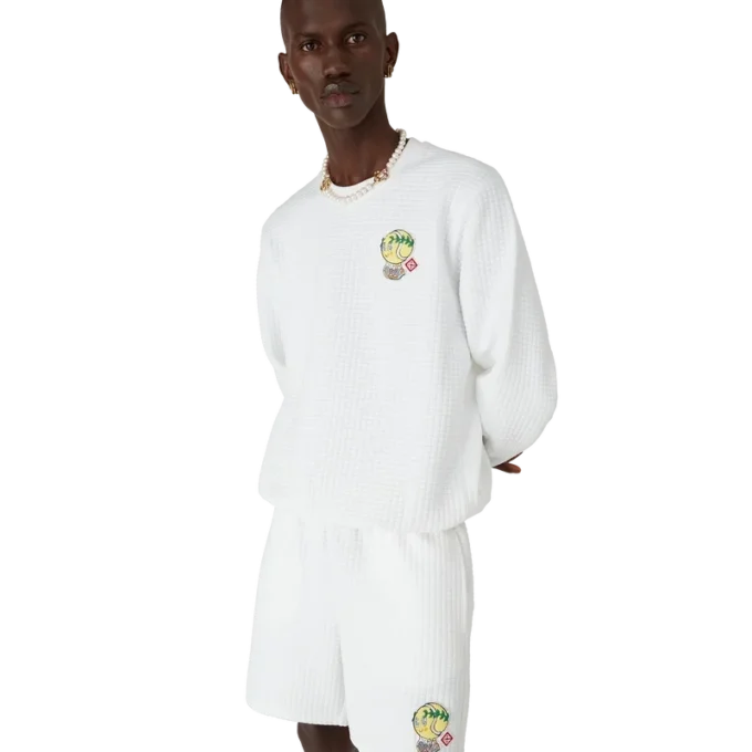 Camisola acolchoada com mascote de ténis Camisola acolchoada com mascote de ténis