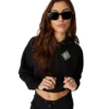 Camisola com capuz curta Pearl Diamond Camisola com capuz curta Pearl Diamond