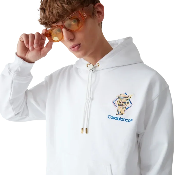 Camisola com capuz Diamond Column