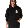 Camisola com capuz e arco em degradê Camisola com capuz e arco em degradê
