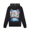 Camisola com capuz e fecho com cristais La Pramonition Camisola com capuz e fecho com cristais La Pramonition