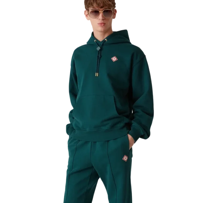 Camisola com capuz e logótipo Diamond