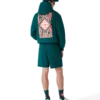 Camisola com capuz e logótipo gótico Camisola com capuz e logótipo gótico