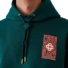 Camisola com capuz e logótipo gótico Camisola com capuz e logótipo gótico
