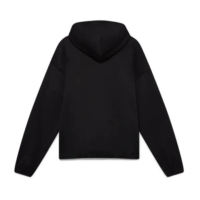 Camisola com capuz oversized em painéis