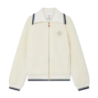 Camisola com fecho em caxemira