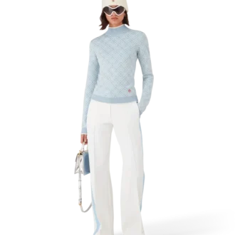 Camisola de gola alta com monograma Ski Camisola de gola alta com monograma Ski