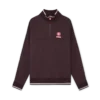 Camisola Laurel com fecho de correr de um quarto Camisola Laurel com fecho de correr de um quarto