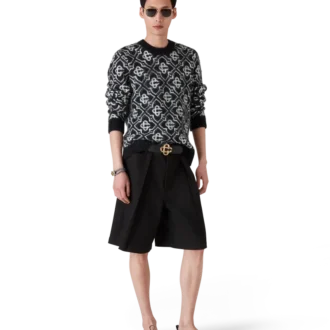 Camisola Monograma em Mohair