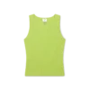 Camisola sem mangas com canelado Camisola sem mangas com canelado
