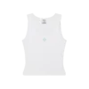 Camisola sem mangas em jersey canelado Camisola sem mangas em jersey canelado