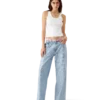 Camisola sem mangas em jersey canelado Camisola sem mangas em jersey canelado