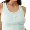 Camisola sem mangas em jersey canelado Camisola sem mangas em jersey canelado