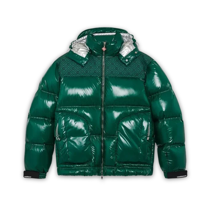 Casaco acolchoado de nylon Casaco acolchoado de nylon