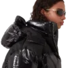 Casaco acolchoado de nylon Casaco acolchoado de nylon