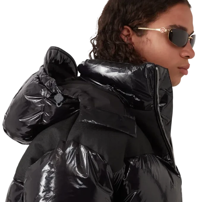 Casaco acolchoado de nylon Casaco acolchoado de nylon