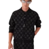 Casaco Bomber em Jacquard Monograma Casaco Bomber em Jacquard Monograma