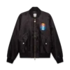 Casaco Bomber em Organza com Gradiente