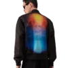 Casaco Bomber em Organza com Gradiente