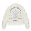 Casaco Bomber em Patchwork de Chenille Casaco Bomber em Patchwork de Chenille