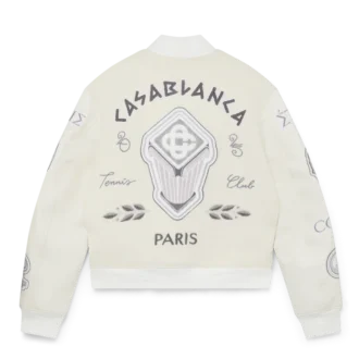 Casaco Bomber em Patchwork de Chenille