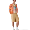 Casaco Bomber Low Rider em Organza Casaco Bomber Low Rider em Organza