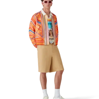 Casaco Bomber Low Rider em Organza