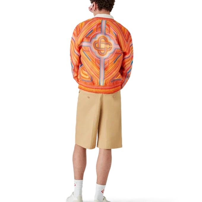 Casaco Bomber Low Rider em Organza Casaco Bomber Low Rider em Organza
