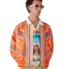 Casaco Bomber Low Rider em Organza Casaco Bomber Low Rider em Organza