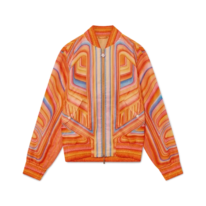 Casaco Bomber Low Rider em Organza Casaco Bomber Low Rider em Organza