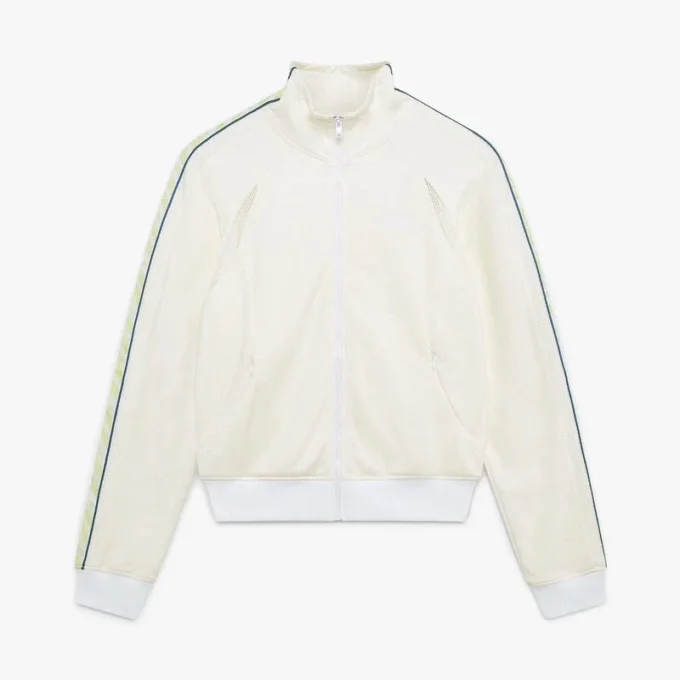 Casaco com fecho de correr White Laurel Track Casaco com fecho de correr White Laurel Track