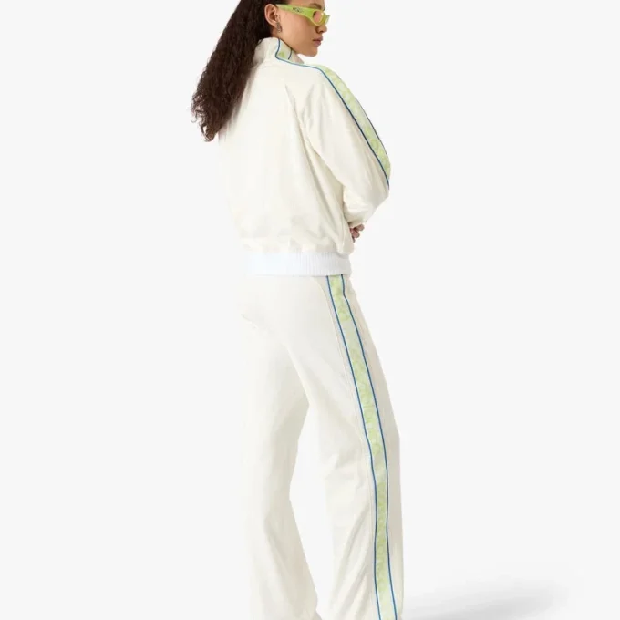 Casaco com fecho de correr White Laurel Track Casaco com fecho de correr White Laurel Track