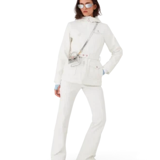 Casaco de esqui com capuz