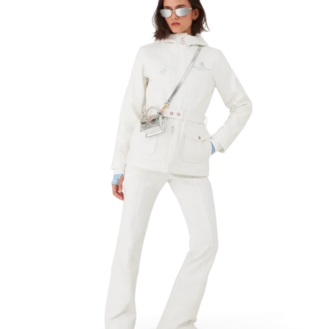 Casaco de esqui com capuz