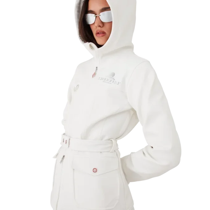 Casaco de esqui com capuz