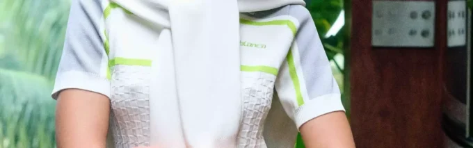 Casaco de ténis com fecho